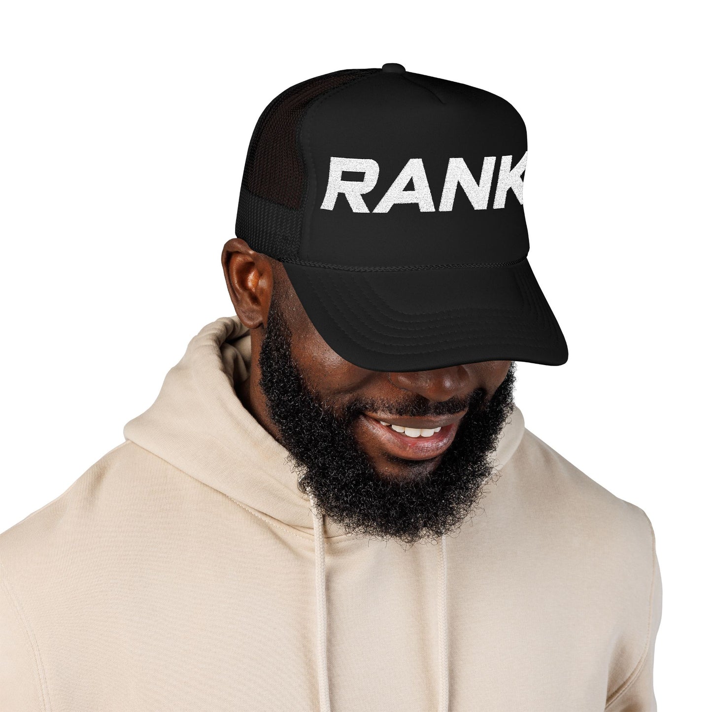 RANK Trucker Hat (Embroidery)