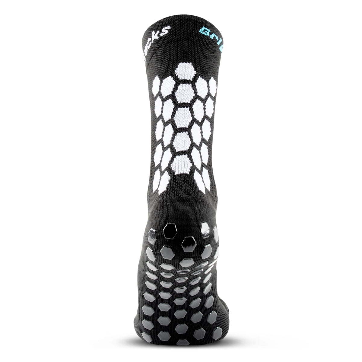 GripSocks - Crew Height - Black