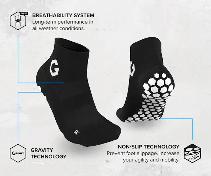 Gravity Pro Grip Socks Ankle Length