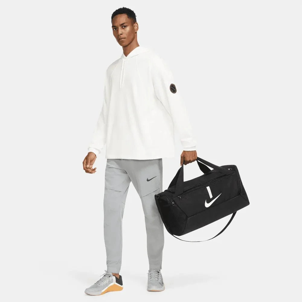Nike Academy Team Small Duffel Bag - Black-White
