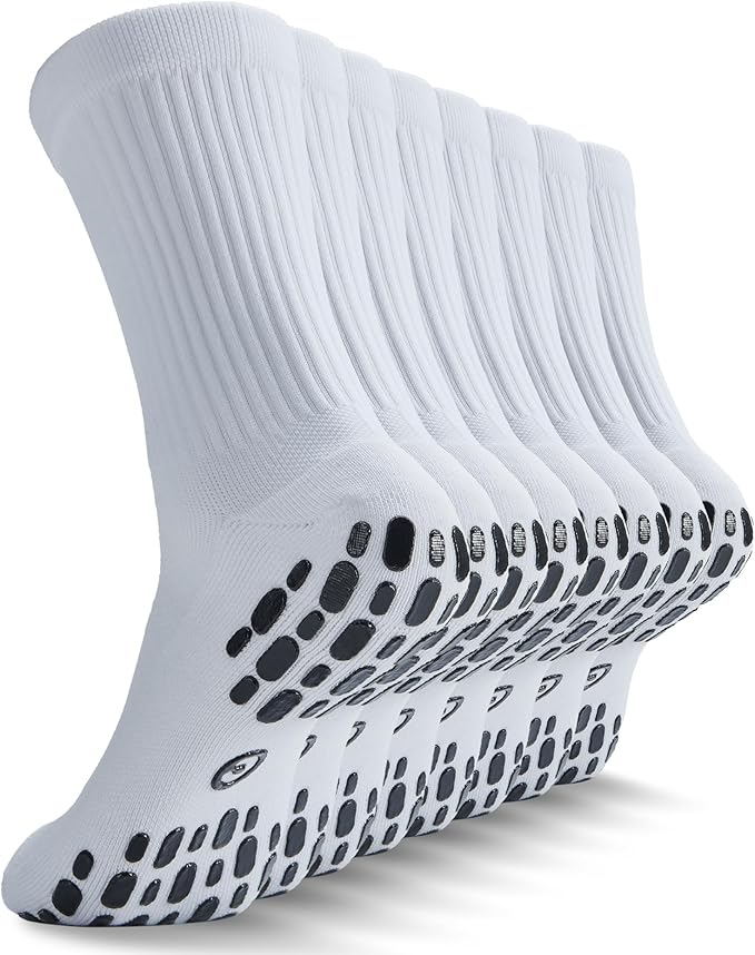 Grip Socks - 4 pack - White