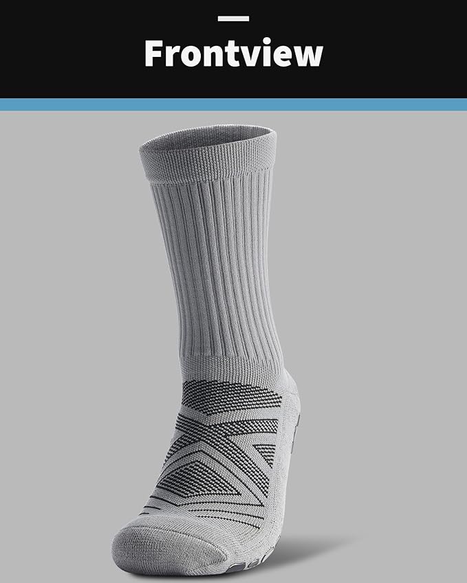 Grip Socks - 4 pack - Grey