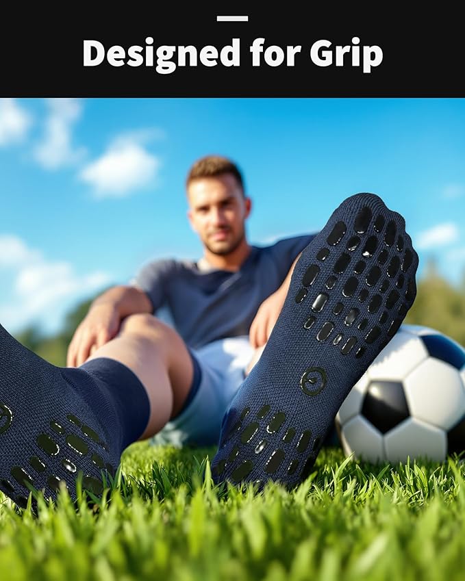 Grip Socks - 2 pack - Navy