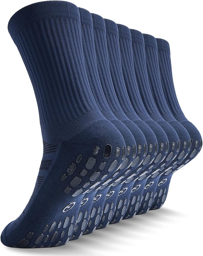 Grip Socks - 4 pack - Navy