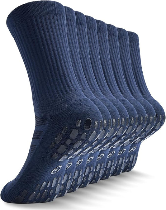 Grip Socks - 4 pack - Navy
