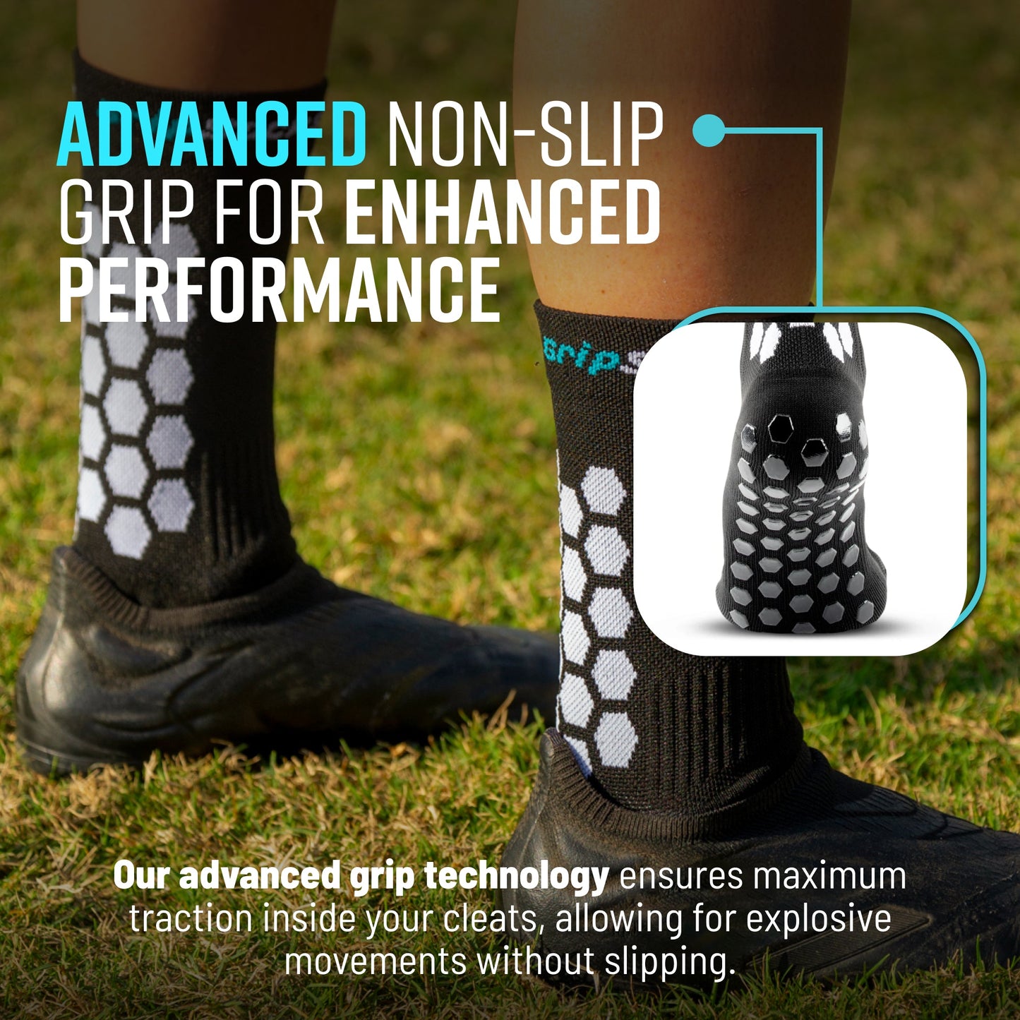 Now offering official GripSocks on RANK Goalkeeping.  The perfect sock for on the pitch performance.