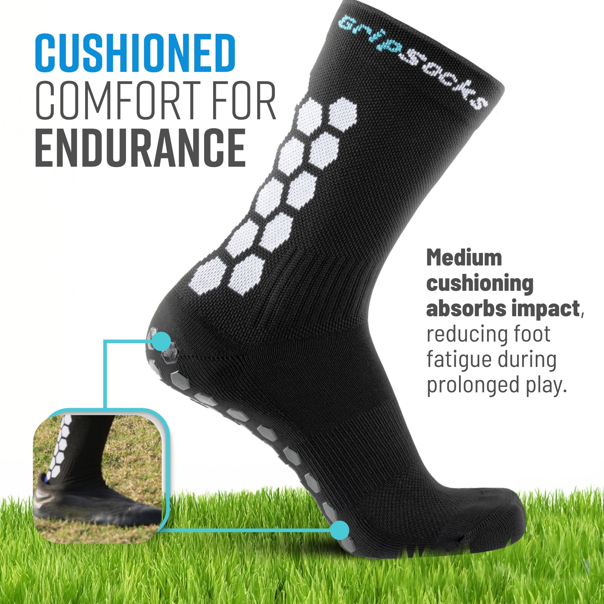 Now offering official GripSocks on RANK Goalkeeping.  The perfect sock for on the pitch performance.