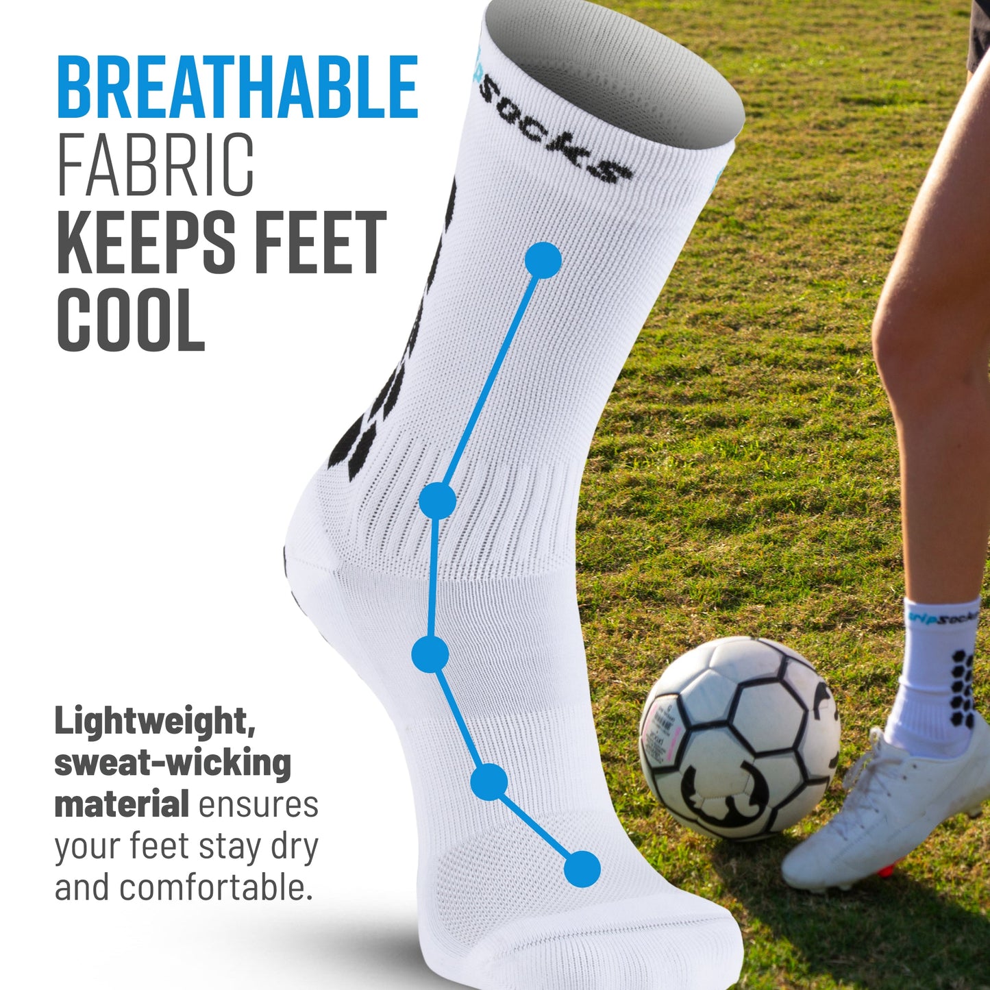 Now offering official GripSocks on RANK Goalkeeping.  The perfect sock for on the pitch performance.