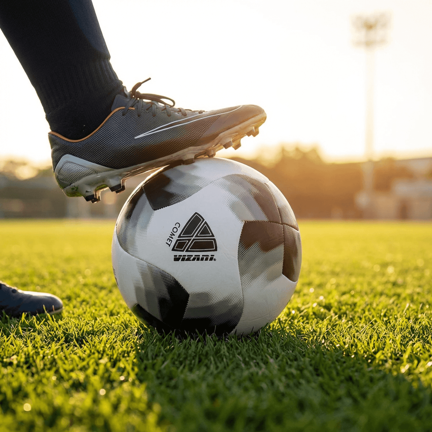 Comet Soccer Ball - Black