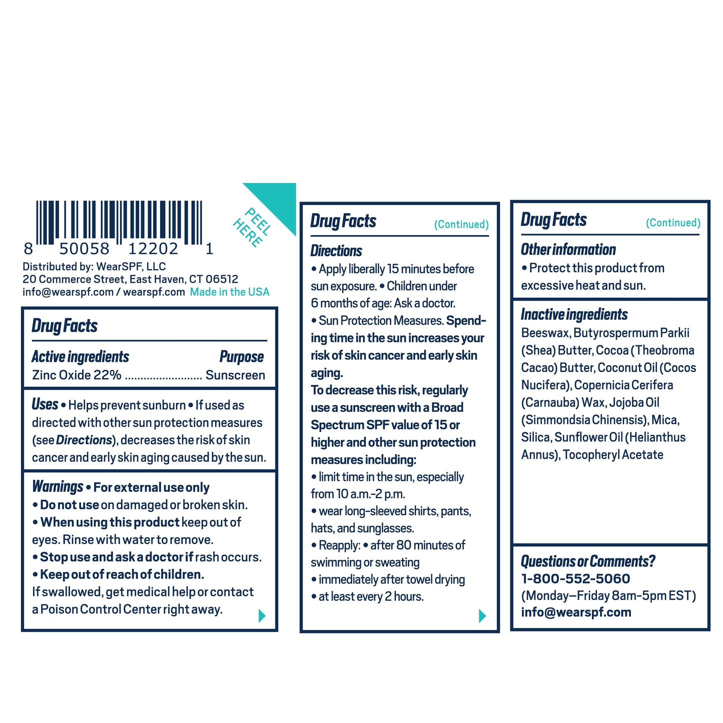 Mineral Sunscreen Stick
