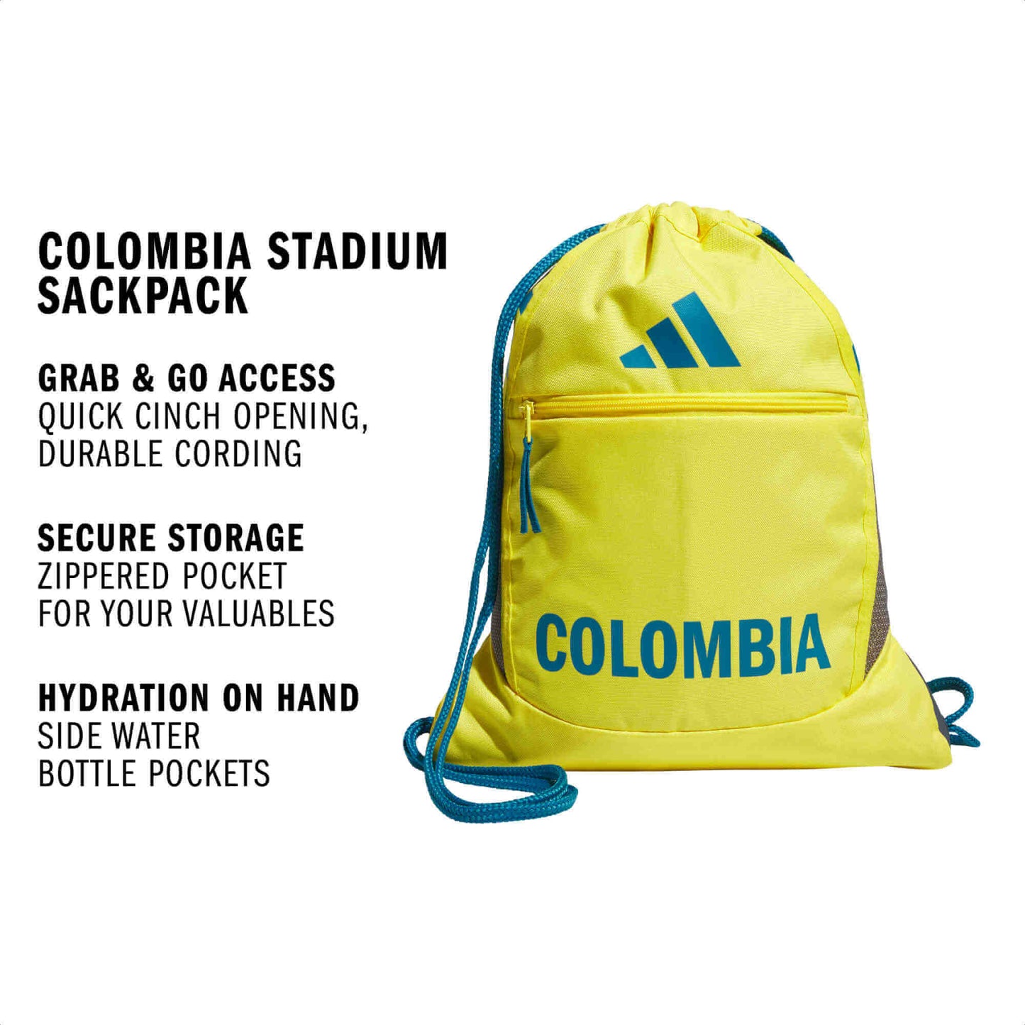 adidas Colombia Stadium Sackpack