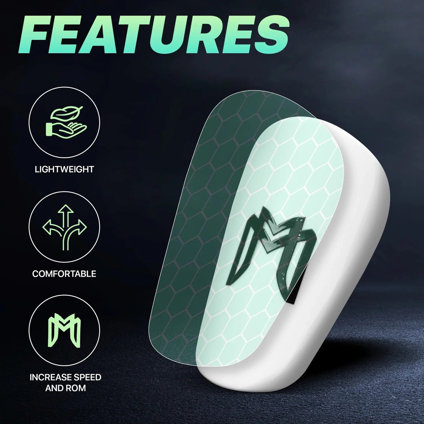 MEDICAPTAIN Mini Shin Guards