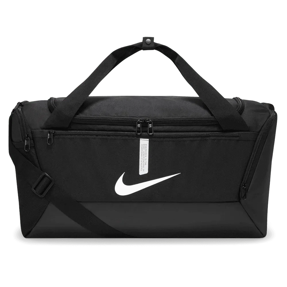 Nike Academy Team Small Duffel  Bag - Black-White