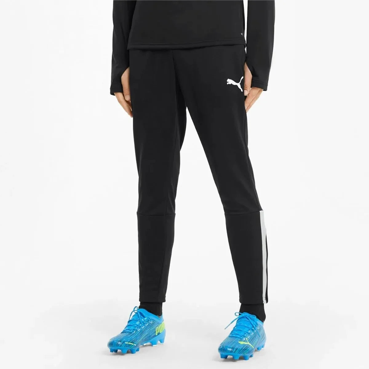 Puma Team Liga Training Pants - Black-White