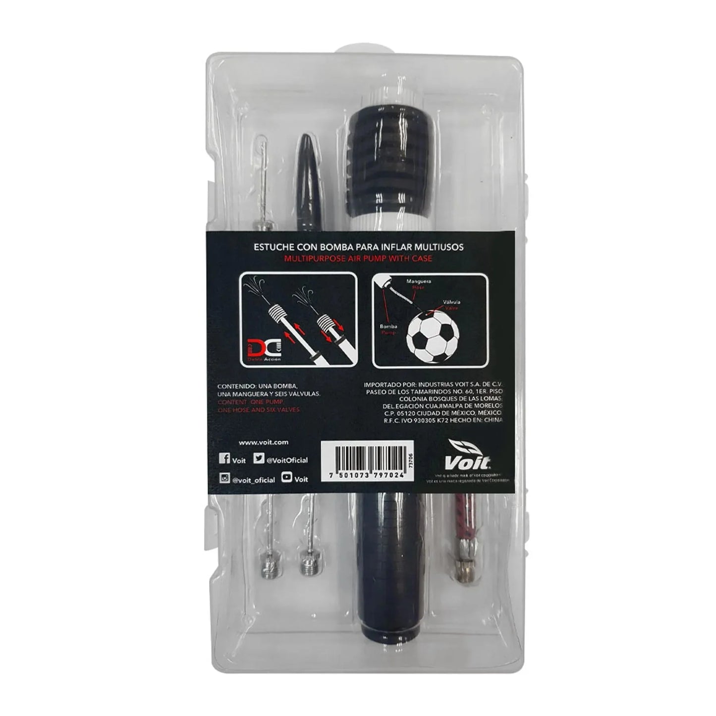 Voit Complete Ball Pump Kit